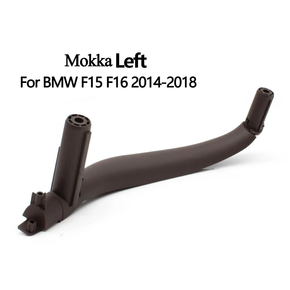 Wholesale Car Carbon Fiber Interior Inner Door Handle Armrest Pull Trim Cover for BMW F15 F16 X5 X6 51417345331 51417345332