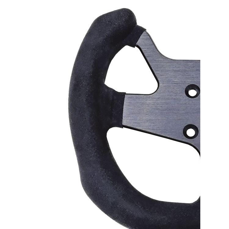 OEM Microfiber Leather Stitching Simulated Racing Steering Wheel for Simulator Gaming Joysticks & Game Controllers
