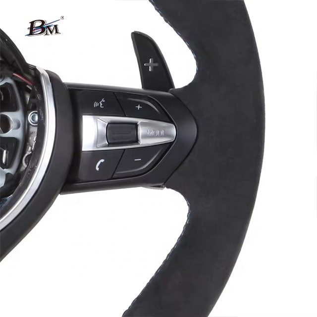 Alcantara Black PU Leather Volante For BMW M5 F90 F18 F06 2009 2010 2011-2016 Sport Design Interior Upgrade Accessories for Cars