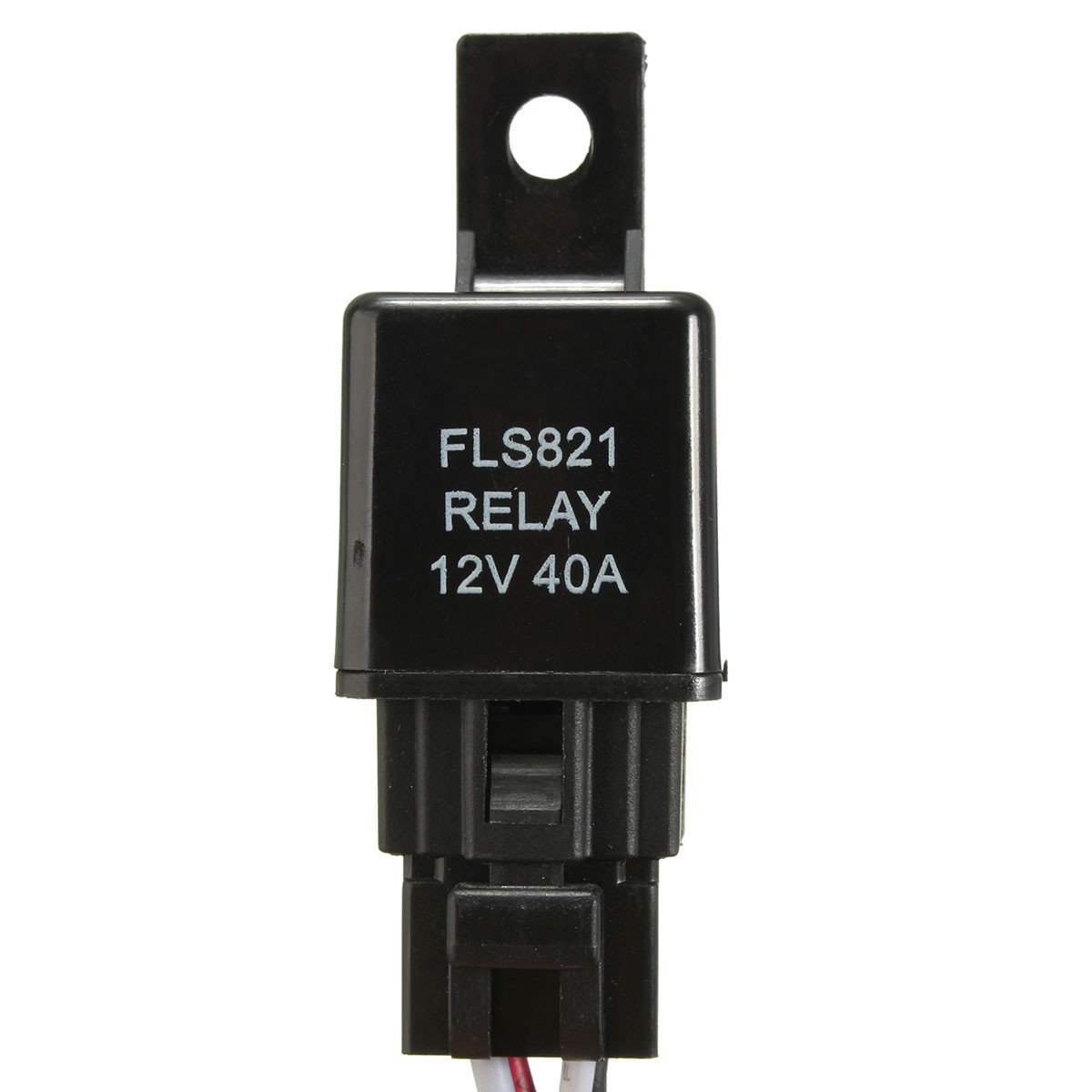 Durable 12V 40A Relay Fuse Kit New LED Work Light Switch Wiring Harness for Boats Trailers Trucks Cars Buses
