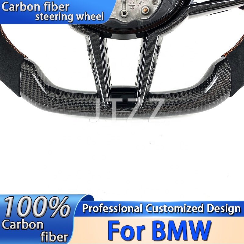 Automotive carbon fiber steering wheel for BMW 3 4 Series G20 G21 G80 G81 G22 G23 G26 Car modification interior accessories