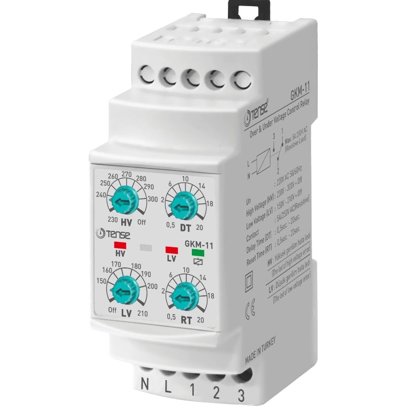 TENSE TENSE TENSE Adjustable Analog MonoPhase over and under Voltage Control Relay GKM-11 DEVICE for Level Control