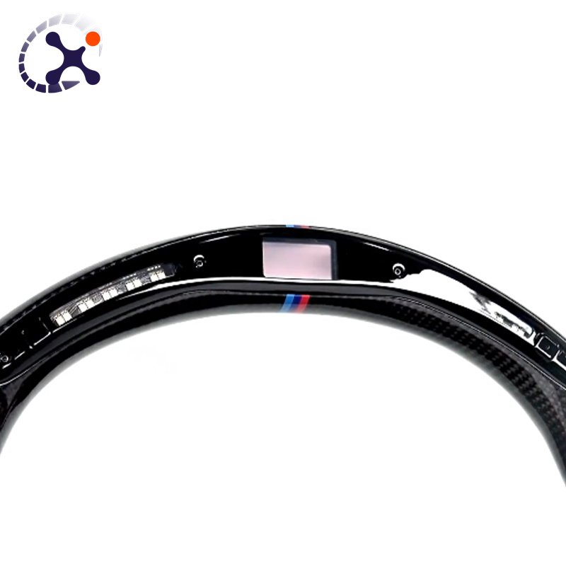 Wholesale direct customized LED red carbon fiber car Steering Wheel for Bmw M3 F30 F80 M2 M4