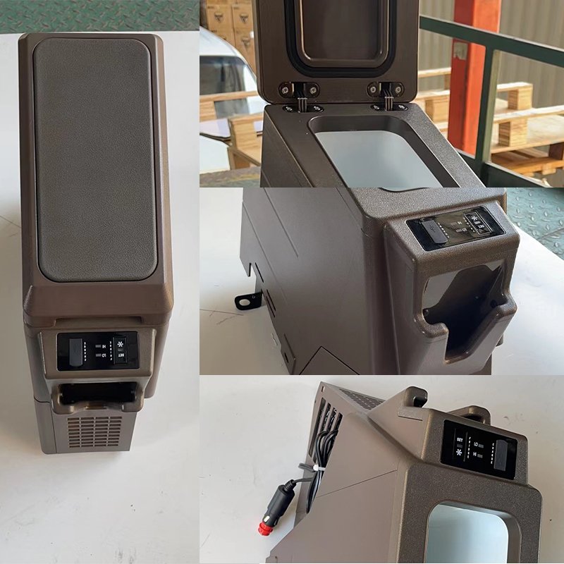 Car Interior Central Control Armrest Refrigerator Potable Fridges Mini Freezer for Land Cruiser LC76/LC79/FJ76/FJ79/FJ70