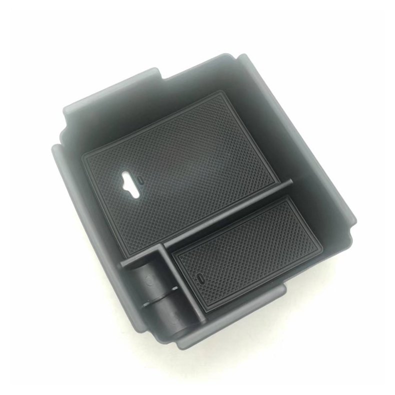 Car Central Storage Box for REXTON Armrest Console Storage Box Center Console Organizer Armrest Storage Box