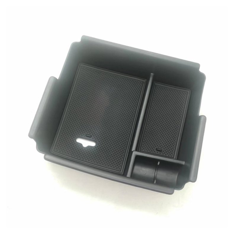 Car Central Storage Box for REXTON Armrest Console Storage Box Center Console Organizer Armrest Storage Box