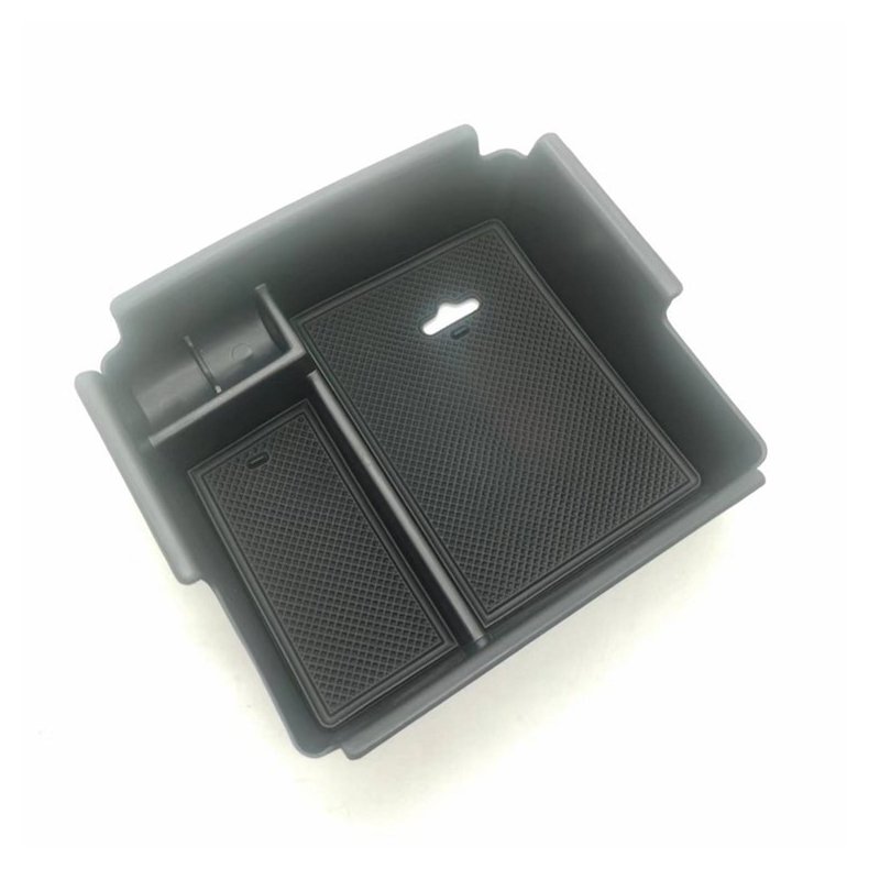 Car Central Storage Box for REXTON Armrest Console Storage Box Center Console Organizer Armrest Storage Box