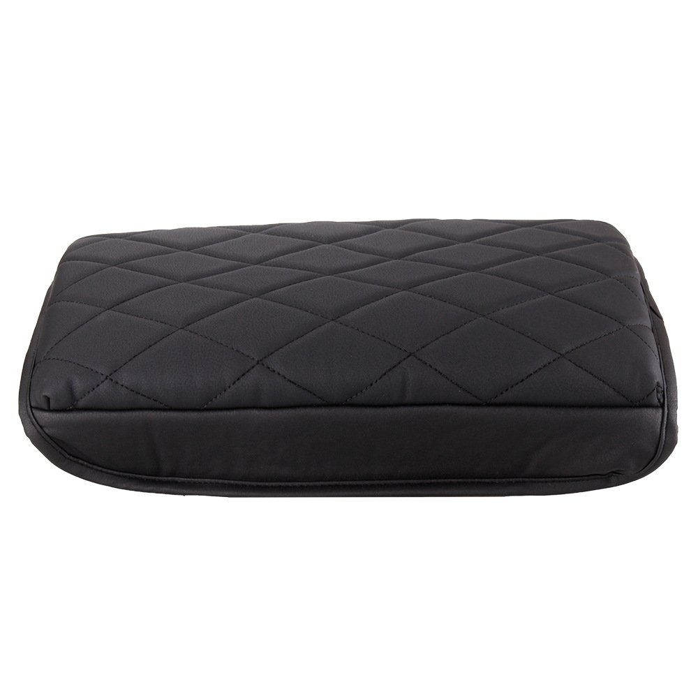 Car Center Console Cover Armrest Cushion Black Auto Arm Rest Pad Leather Middle Consoles Protector Hand Rest for Tesla Model 3/Y