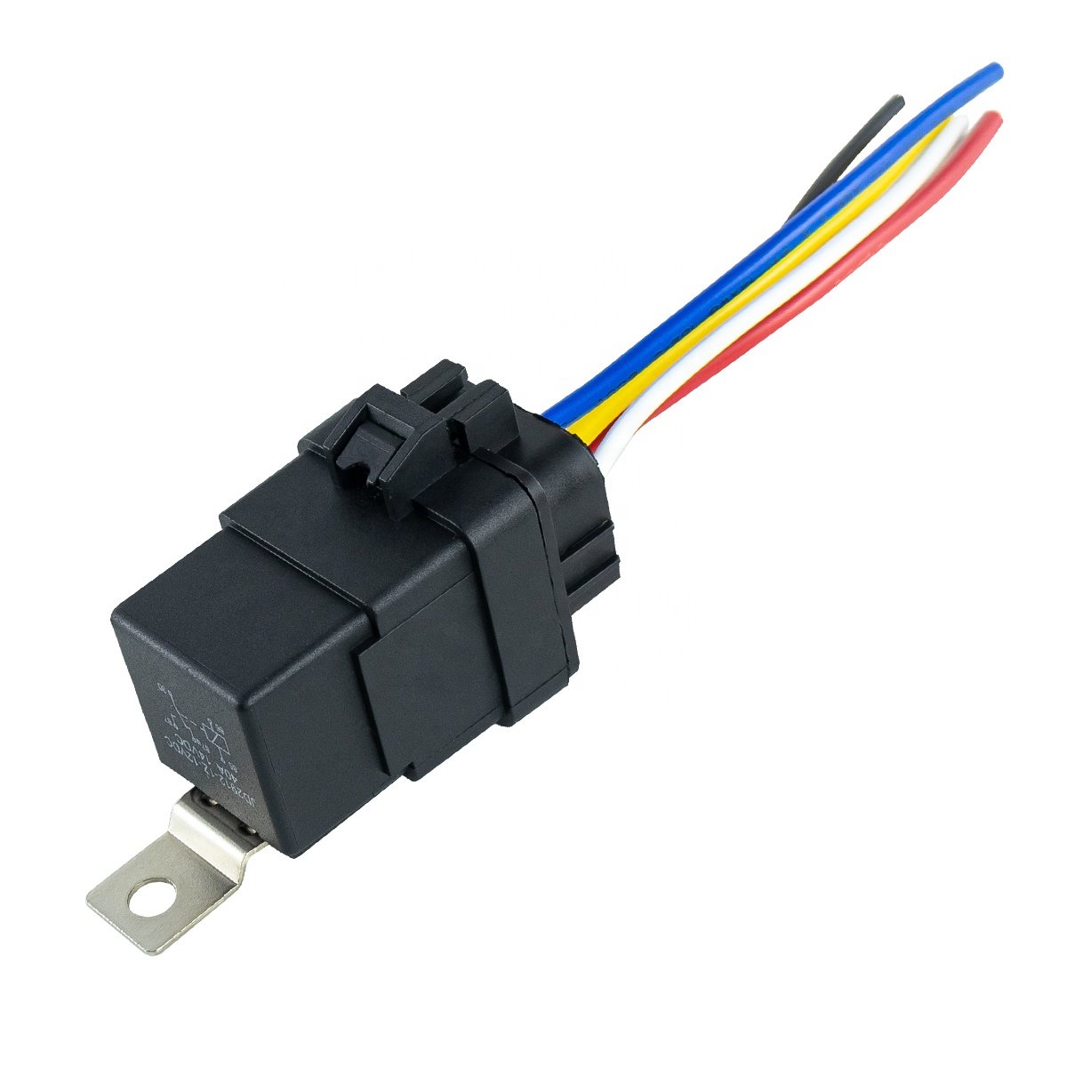 12V DC 40/30 AMP Waterproof Car Relay Harness Tinned Copper Wires 5-PIN SPDT Automotive Relay Auto Relays