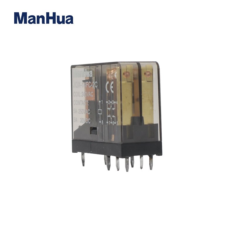 Manhua JQX-14FC 2Z(G2R-2) 5A High Power Relay 2Z Configurations Sealed Version Available PCB Relay