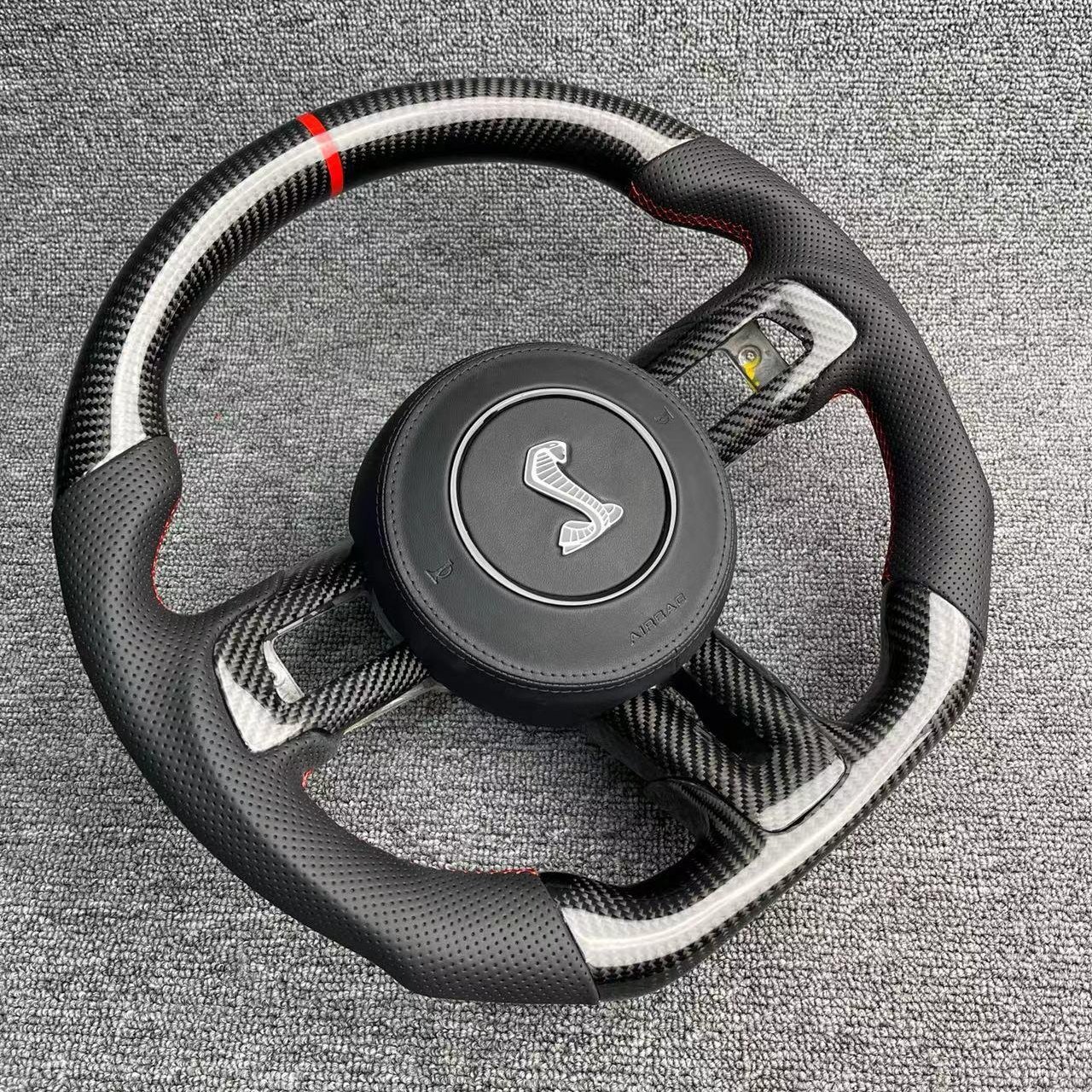 2015 2017 Ford mustang GT5 carbon fiber steering wheel