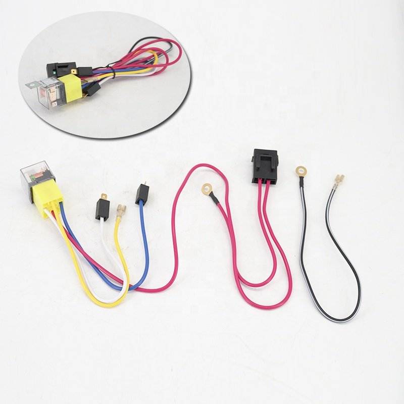 40A Horn Relay 12V Wiring Harness Air Horn Relay Kit for Car Truck Grille Mount Blast Tone Horns