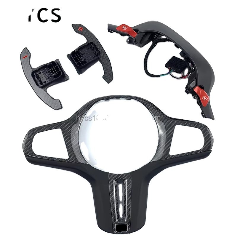 Car Trim accessories m sports style steering wheel M1 M2 start button For BMW G20 G30 G01 G02 G04 G05 G06
