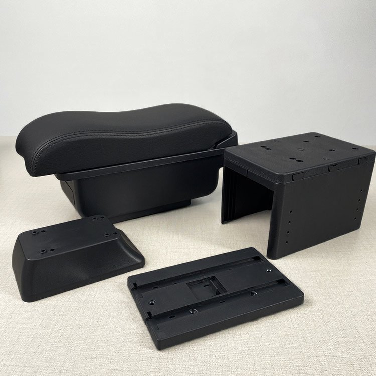 High Quality Car Center Console Box Black Car Accessories Interior General Armrest Console Box