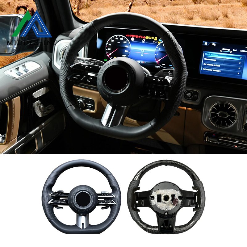 2025 Brand New Carbon Fiber W464 Steering Wheel For Benz G E C S Class W463 AMG G63 G65 G500