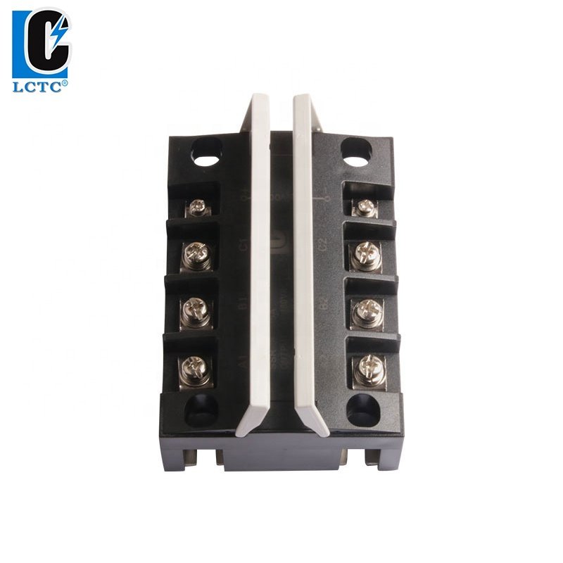 Miniature 40A Three-Phase Solid State Relay SSR 3-32VDC DC 24~480VAC High Power Miniature 40A Three Stage Solid State Epoxy