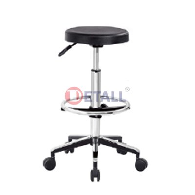 Detall PU Foam Chair Lab Stool and Chair Height Adjustable Chair with Armrest