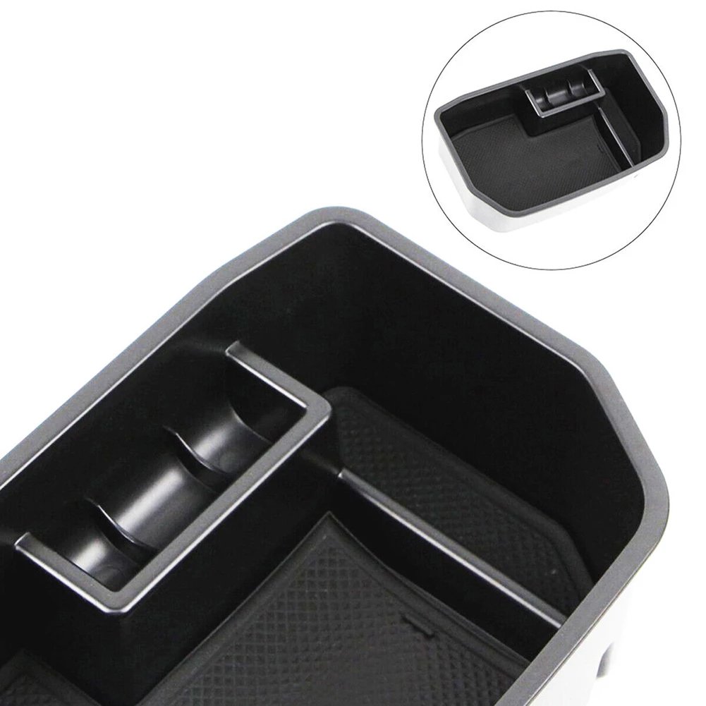 Car Center Console Organizer Tray Armest Storage Box Console Armrest Storage Box Organiser for Toyota Landcruiser LC200