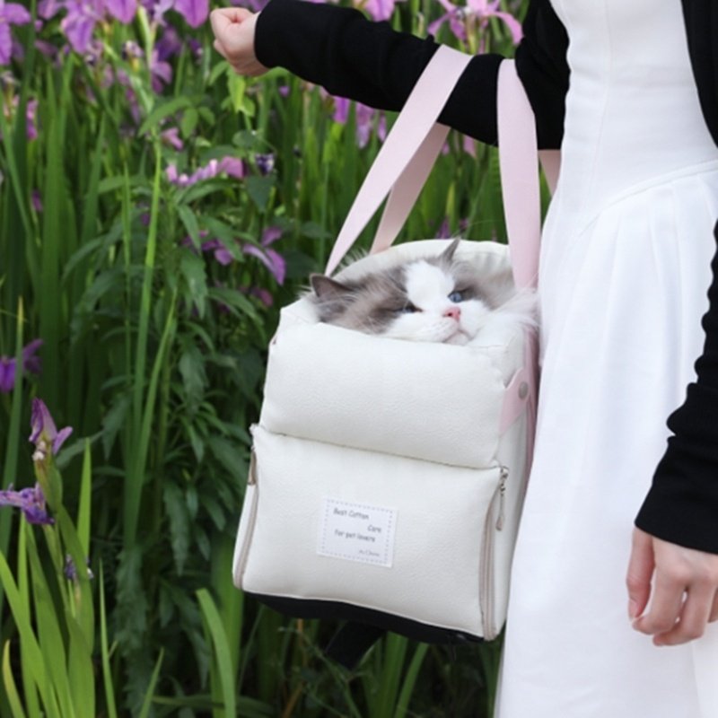 Customized Portable Dog Carrier Bags Pet Car Booster Seat Detachable Washable Dog Car Seat for Dog Seat in Car