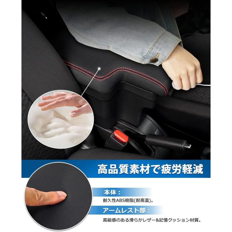 TELLIKA 2018 2024 JB64W JB74 Organizer for Car Accessories Center Console Armrest Interior Storage Box for Suzuki Jimny