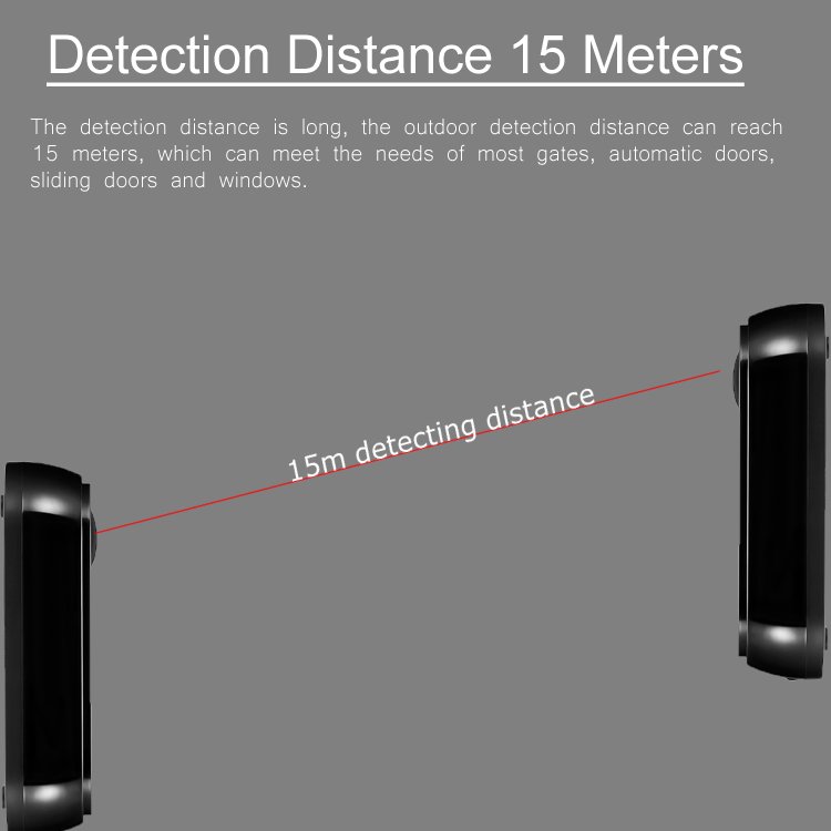 Automatic Gate Safety Infrared Sensor Photocell Beam for Access System