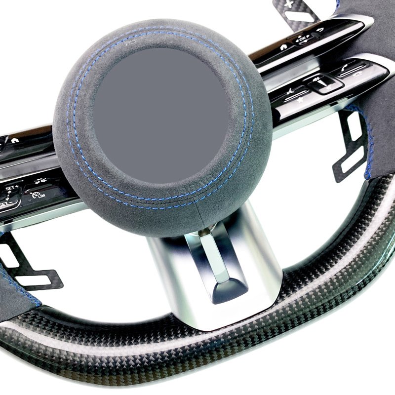 Modified Carbon Fiber Car Steering Wheel For Mercedes Benz AMG C Class C200 C260 C300 C180 C43 C63