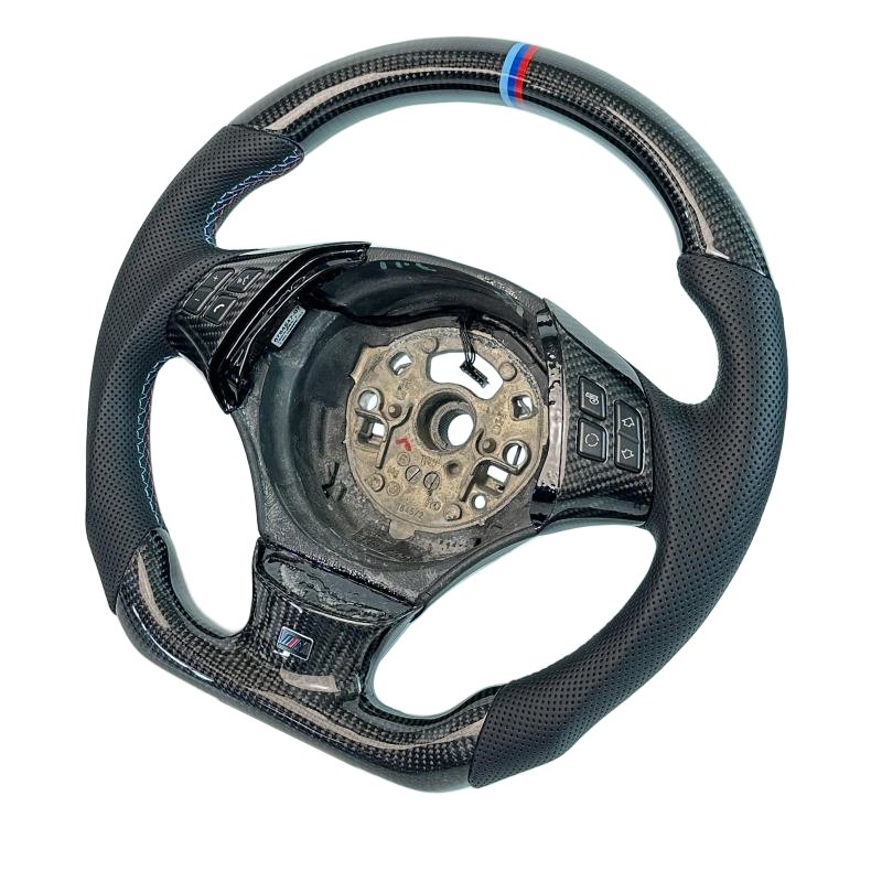 Best selling car steering wheels for BMW 3 Series E90 E91 E92 e93 318 320 325 330 Sports carbon fiber steering wheel
