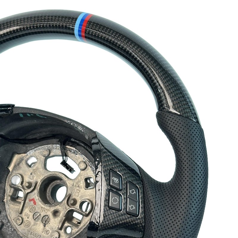 Best selling car steering wheels for BMW 3 Series E90 E91 E92 e93 318 320 325 330 Sports carbon fiber steering wheel
