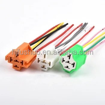 Wholesale 12V/24V 40A 4 Pins 5 Pins with Socket Cable Automotive Relay