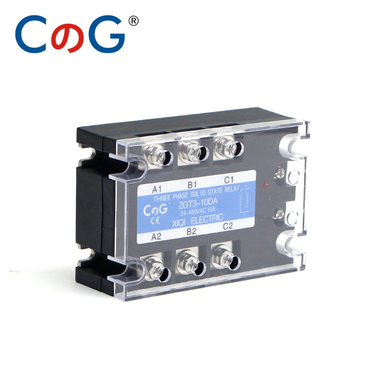 CG ZGT3-10DA 10A Three Phase Motor Control Module SSR Solid State Relay Motor Reversing SSR DC Input