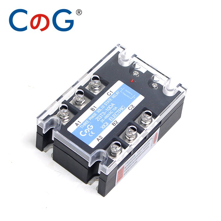 CG ZGT3-10DA 10A Three Phase Motor Control Module SSR Solid State Relay Motor Reversing SSR DC Input
