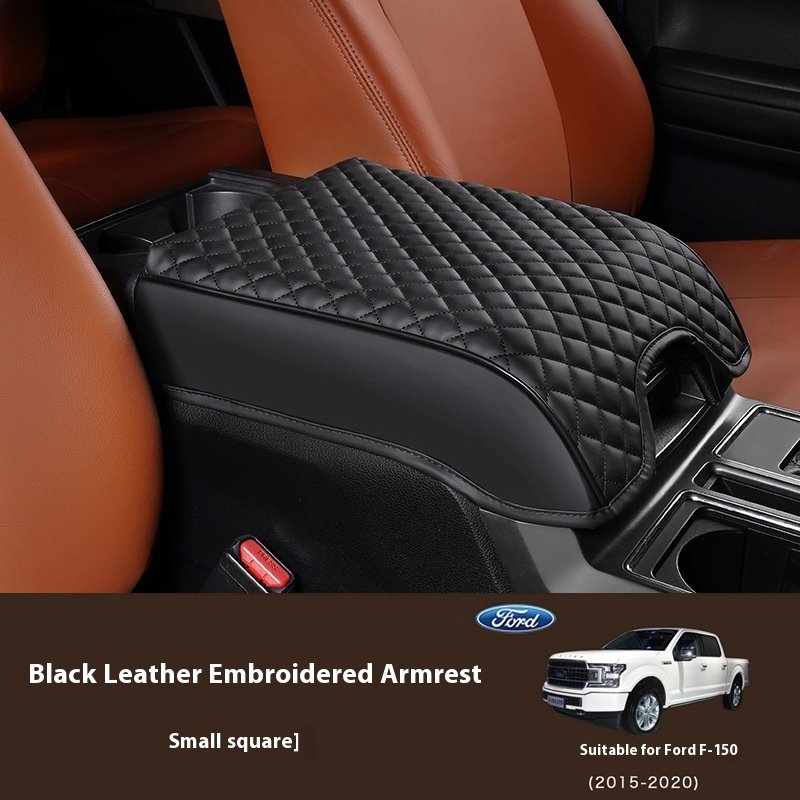 2015-2020 Ford F150 Car Armrest Box Heightened Pad Front Elbow Rest Mat