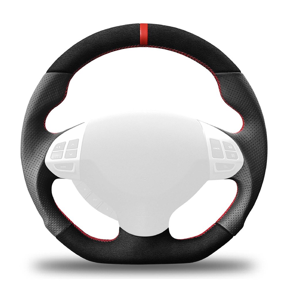 Made In Taiwan Black Car Accessories Steering Wheel Sleek And Stylish Carbon Fiber Car Steering Wheel