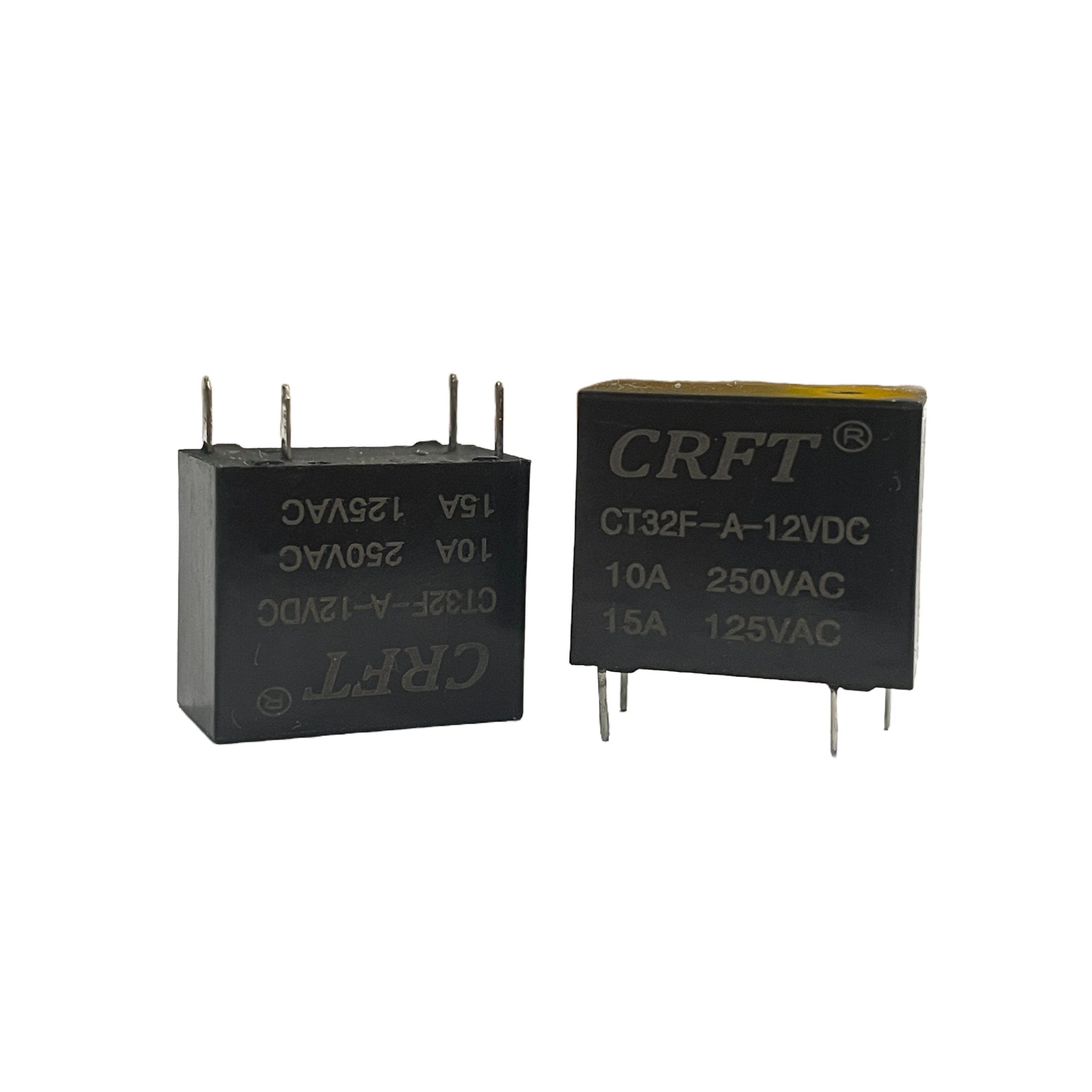 CT32F 12V Power Relay JZC-32F-012-ZS3 4 Pin 5 Pin 5A 10A HF32F-05-ZS3 Small Size Relay