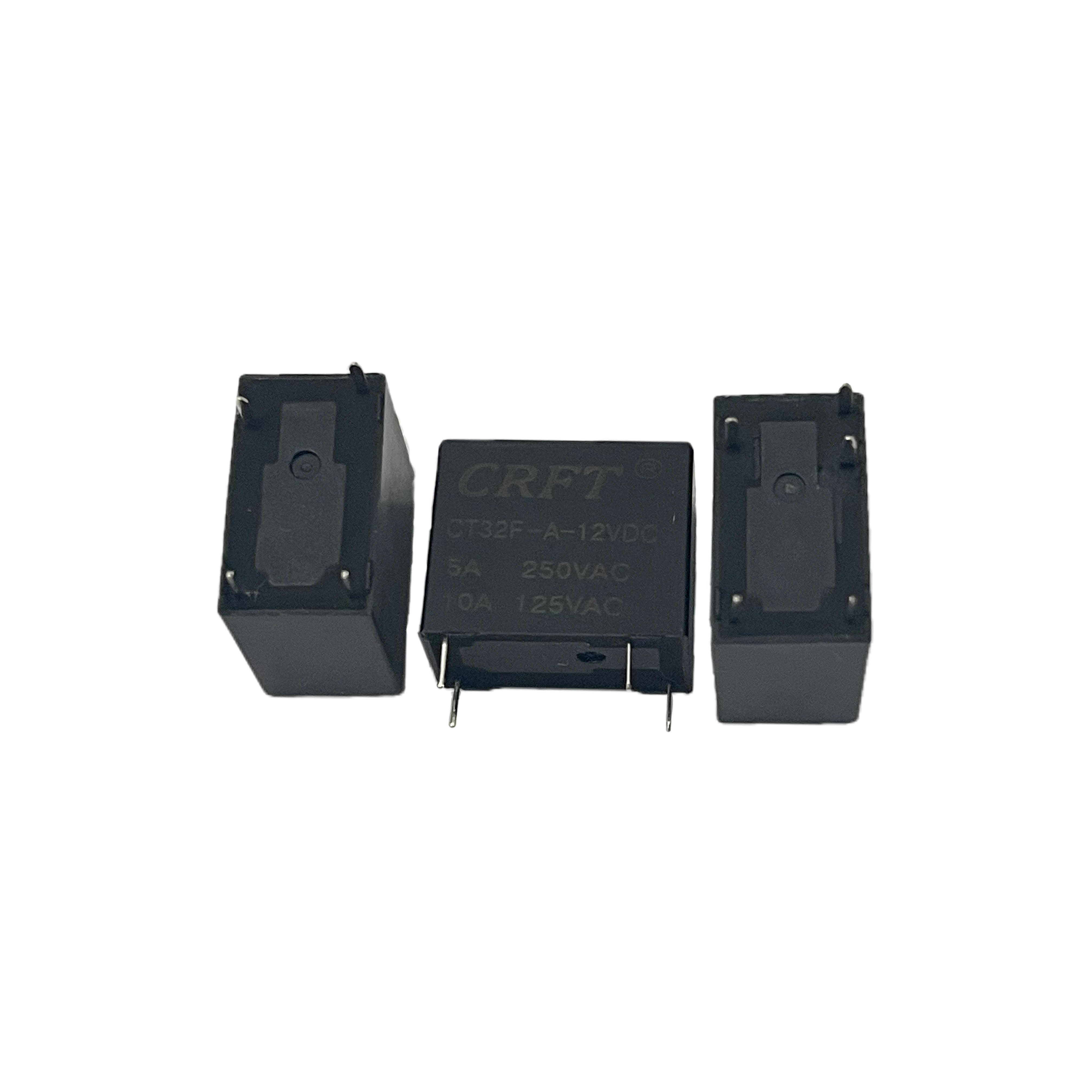 CT32F 12V Power Relay JZC-32F-012-ZS3 4 Pin 5 Pin 5A 10A HF32F-05-ZS3 Small Size Relay
