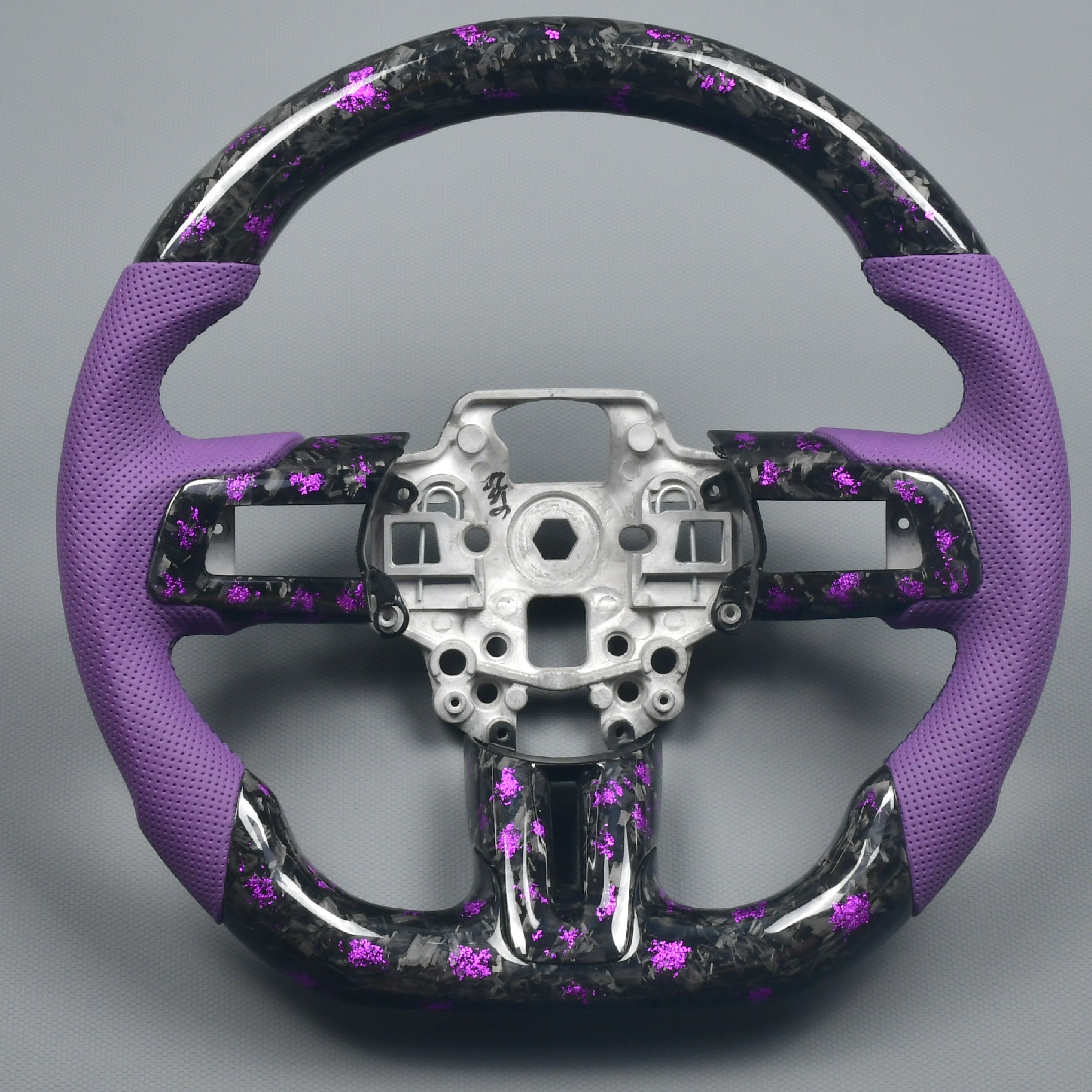 For Ford Mustang GT Shelby 2015-2023 Car Interior Accessories Carbon Fiber Steering Wheel