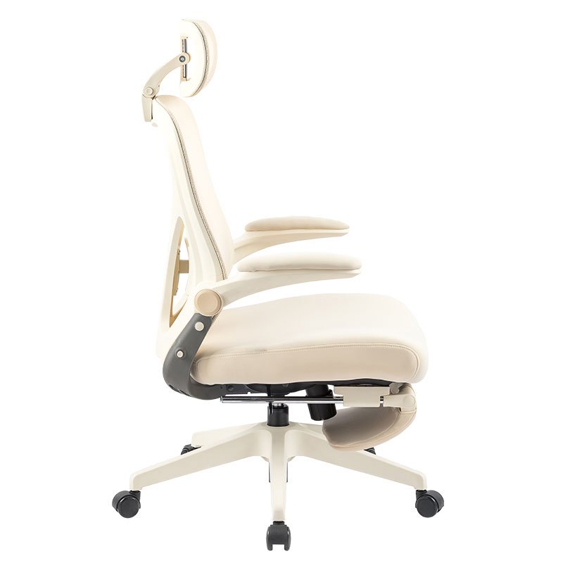 Luxury Design 3D Headrest Flip up Armrest Swivel Manager Ergonomic Mesh Executive Office Chair With Footrest