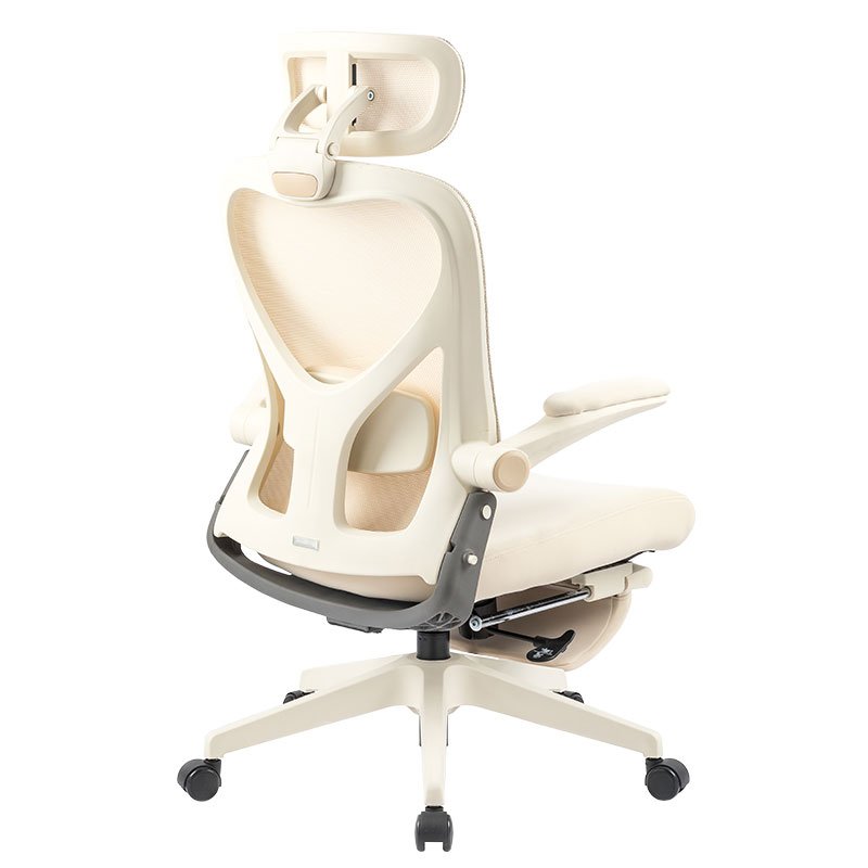 Luxury Design 3D Headrest Flip up Armrest Swivel Manager Ergonomic Mesh Executive Office Chair With Footrest