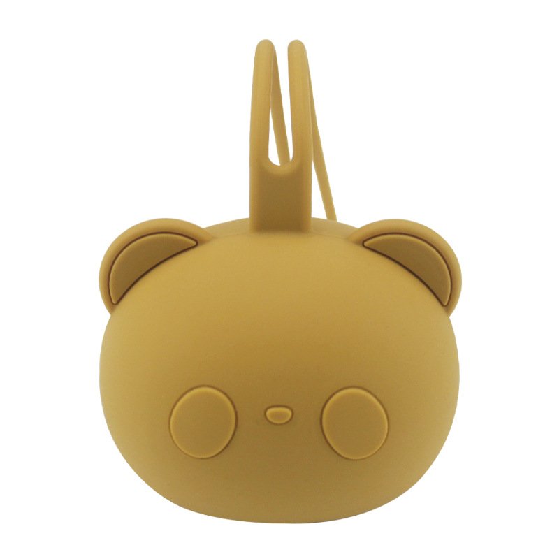 Wholesale New Design Silicone Portable Baby Pacifier Storage Box Silicone Storage Pocket Bag