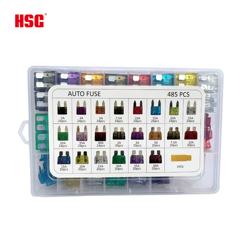 3A 5A 7.5A 10A 15A 20A 25A 30A 35A 40A Car Fuse for Kit Waterproof Electric Relays Mini Fuse Automotive Fuses for 100pcs
