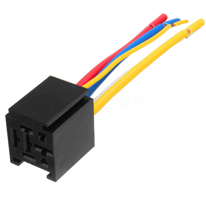 Universal Auto 12V 30/40 A 5 Pin 5P Automotive Harness New Arrival High-quality Car Auto Relay Socket