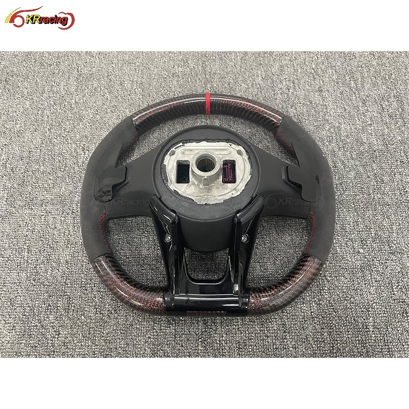 Upgrade Red Carbon Fiber Car Steering Wheel For Mercedes Benz G-Class G Wagon G63 Kit AMG G500 G550