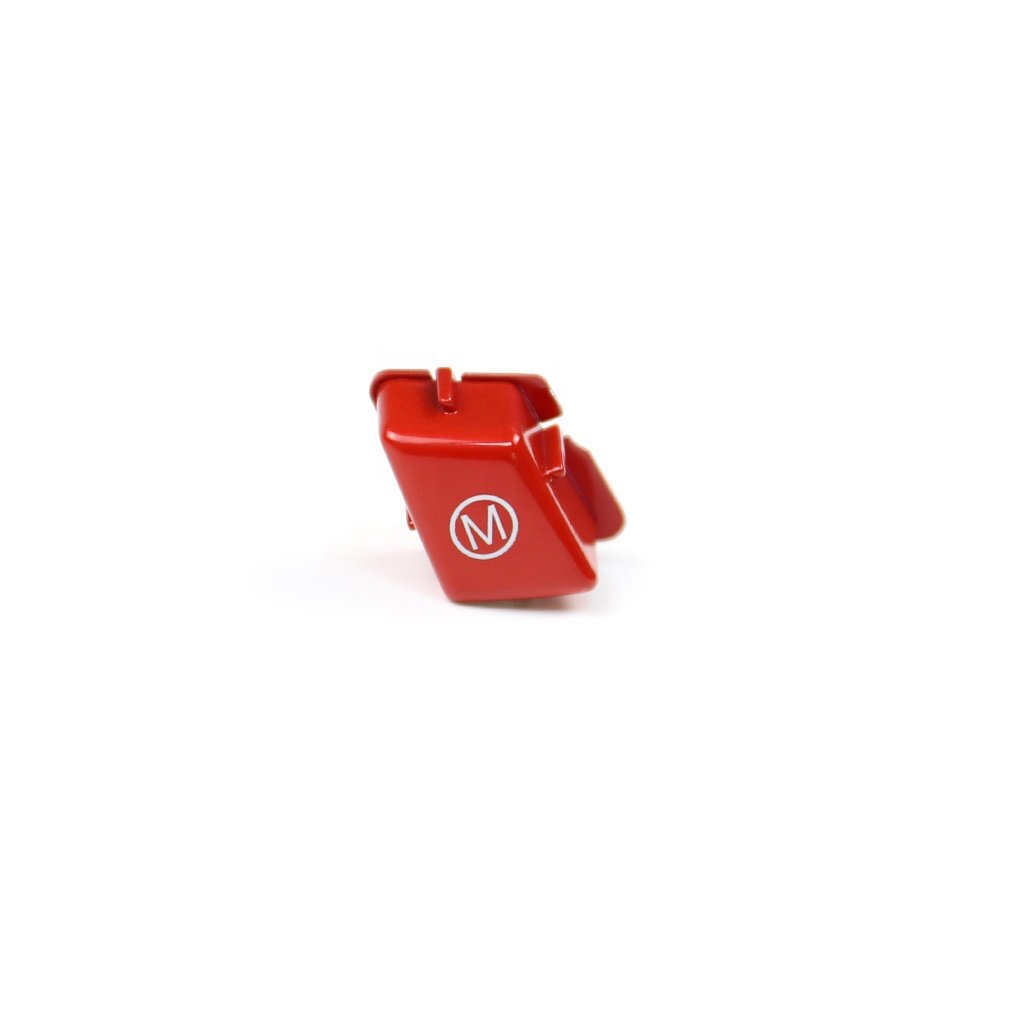 JDMotorsport88 Car Accessories Red Steering Wheel M Button for BMW E34 E36 E39 E46 E60 E70 E71 E81 E87 E90