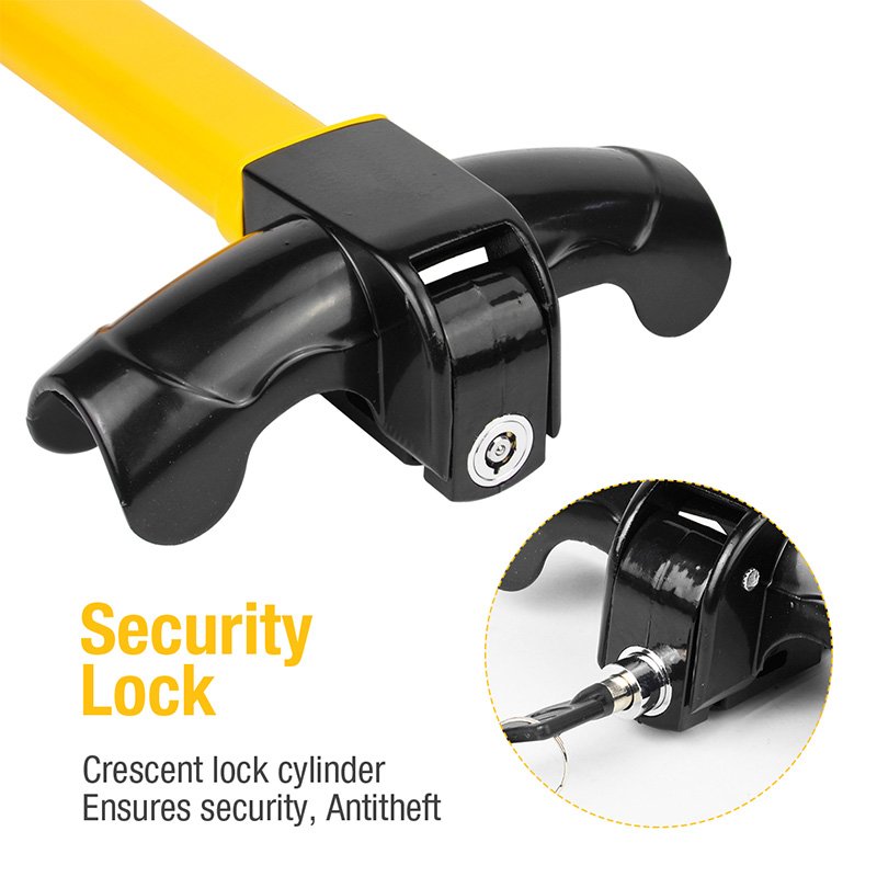 Wholesale Universal Car Safety Portable Steering Wheel Locks Car Steering Wheel Lock