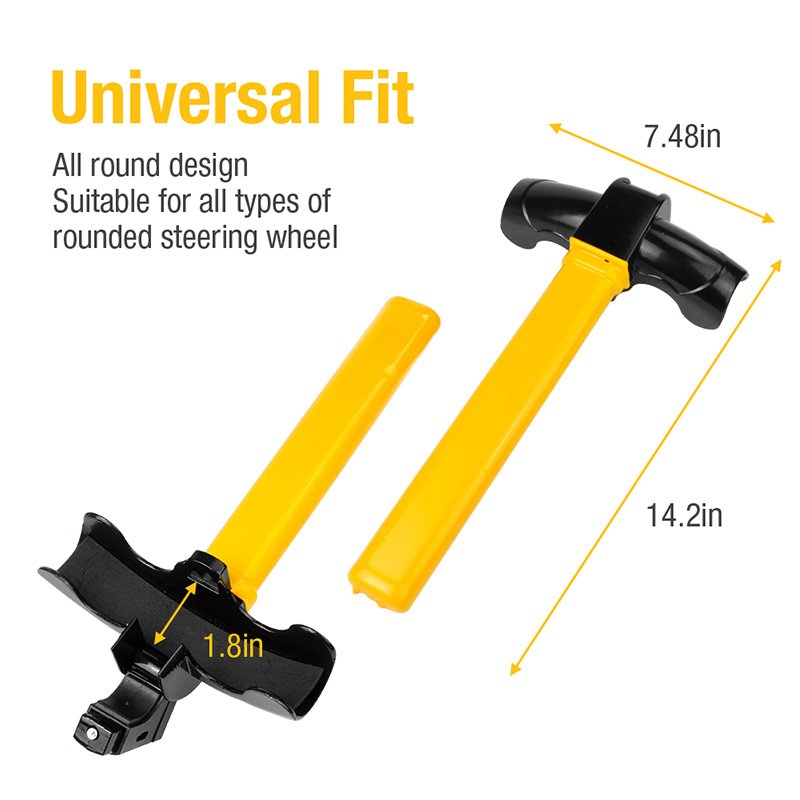 Wholesale Universal Car Safety Portable Steering Wheel Locks Car Steering Wheel Lock