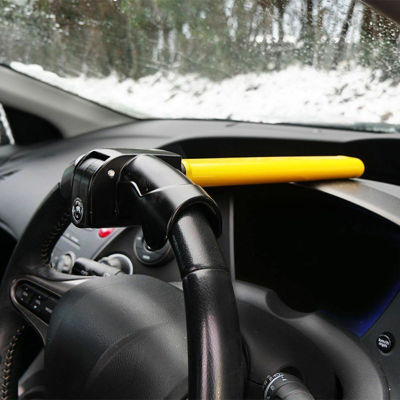 Wholesale Universal Car Safety Portable Steering Wheel Locks Car Steering Wheel Lock
