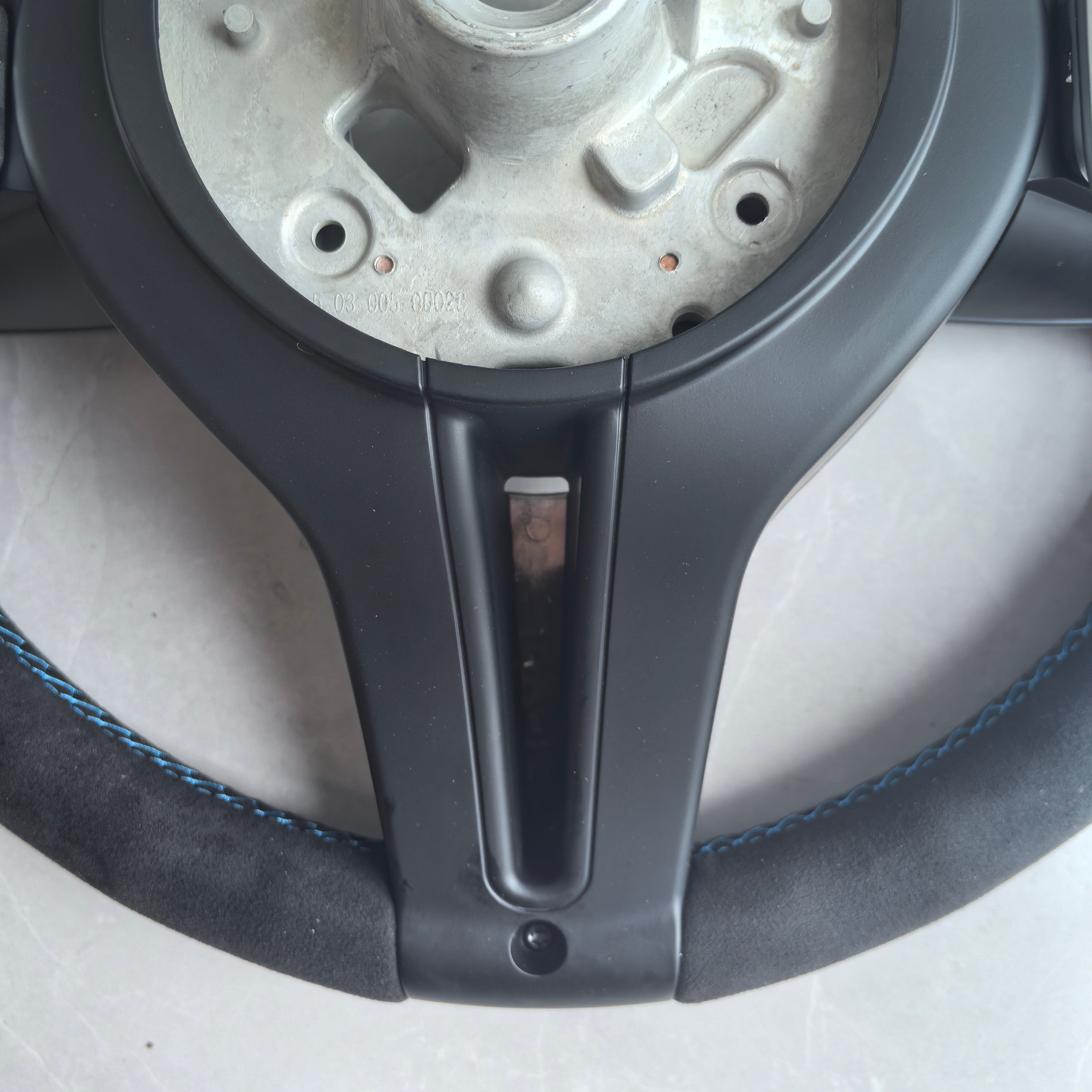 BMW 135i 2013 Modified Leather Alcantara Steering Wheel For BMW F10 F30 Car Steering Wheel