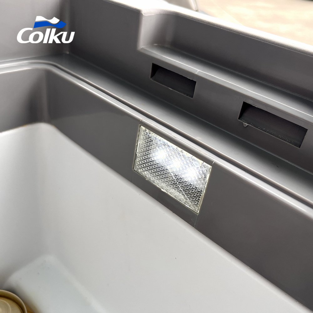 12V 24V PP Material Lightweight 33 Liters DC Compressor Type Car Refrigerator Mini Fridge Refrigerator