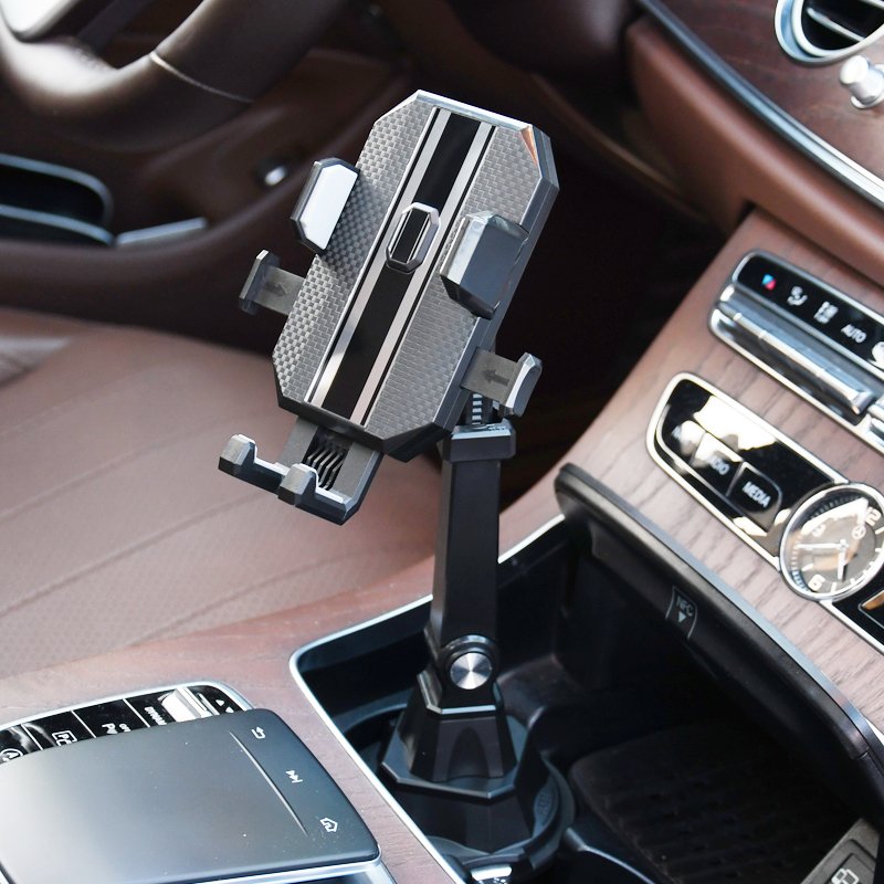 Adjustable Cup Holder Phone Mount for Car No Shaking Car Cup Phone Holder Cell Phone Holder Mount for Car Truck- SUV