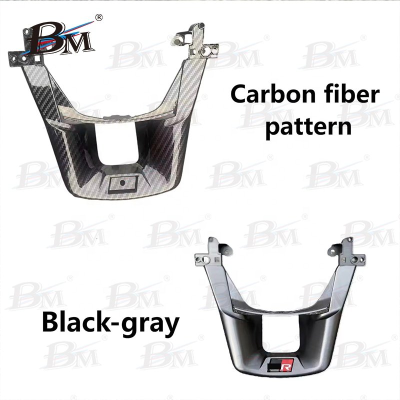 For Toyota Hilux Revo Fortuner Land Cruiser LC79 LC70 LC76 Pick Up Car Decorative Panel Steering Wheel Plate Trim Cover